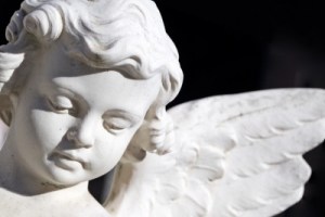 an angel watching over us