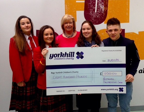 donation to Yorkhill