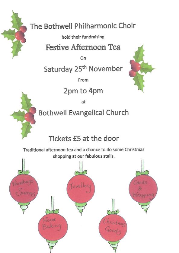 Afternoon Tea Nov 2017