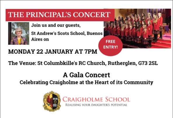 Concert St Collumbkille's January 2018