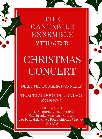 Cantabile Concert Dec 2018